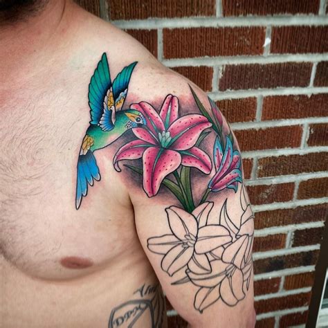 lily tattoos for guys